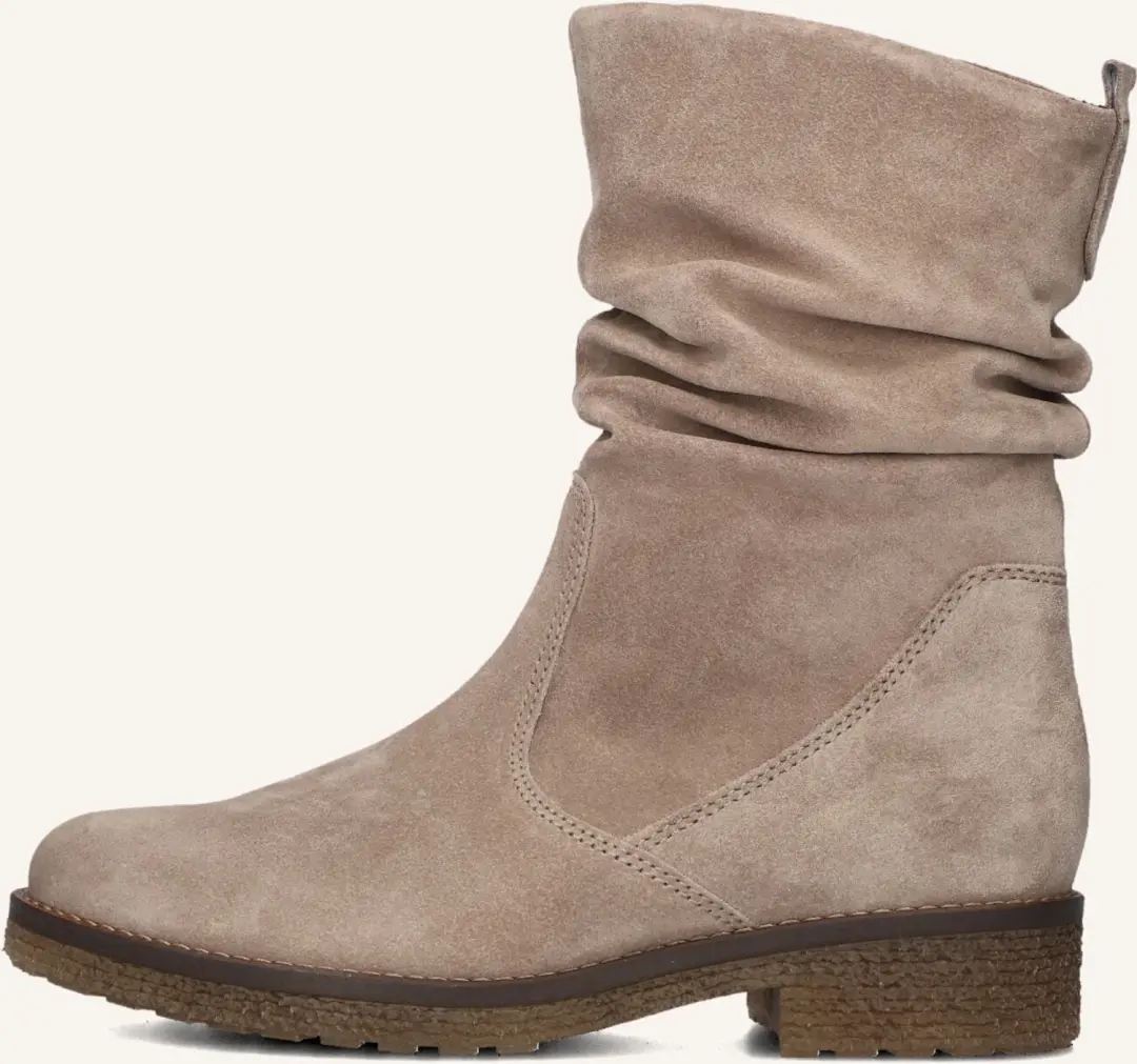 Gabor 013 Enkellaarsjes - Enkelboots met rits - Dames - Beige - Maat 39