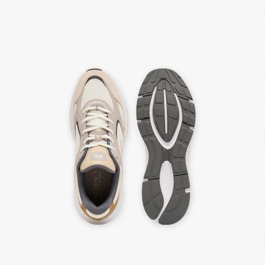 Lacoste RUN SET LUX 2261 Heren Sneakers - Off-white/Wit - afbeelding 4 van 6
