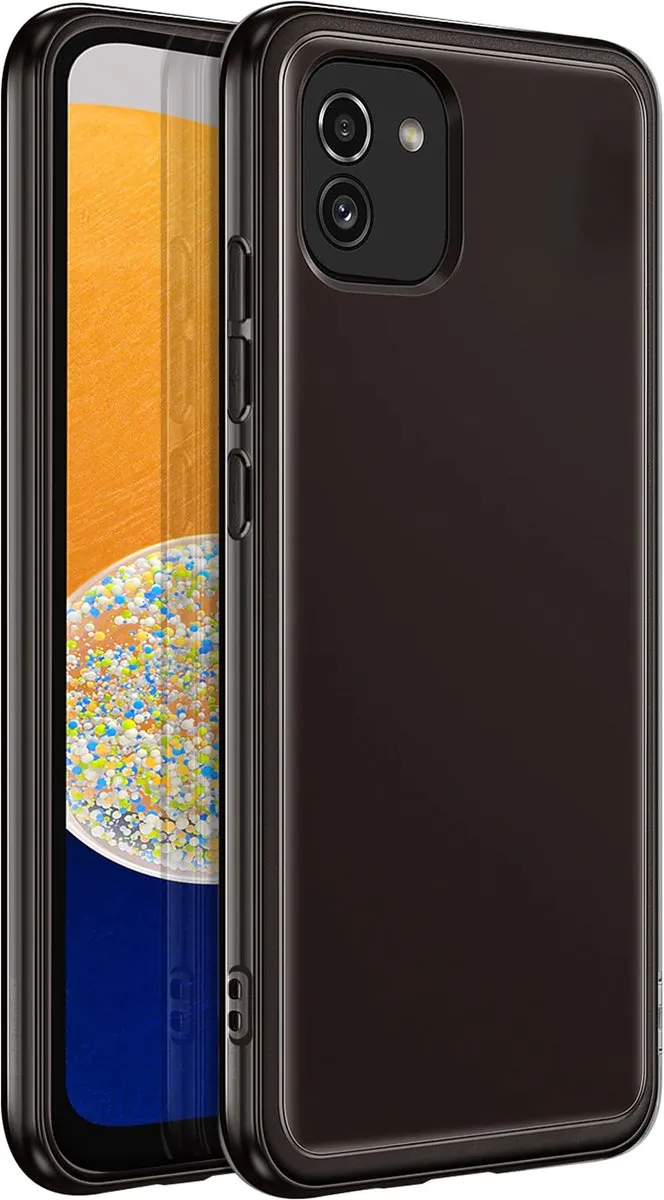 Samsung Soft Clear Hoesje Galaxy A03 - Zwart