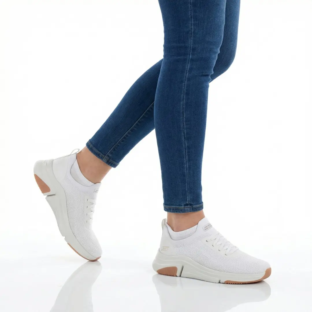 Skechers Slip-ins BOBS Sparrow Flex Dames Sneakers - Wit - Maat 39 - afbeelding 2 van 6