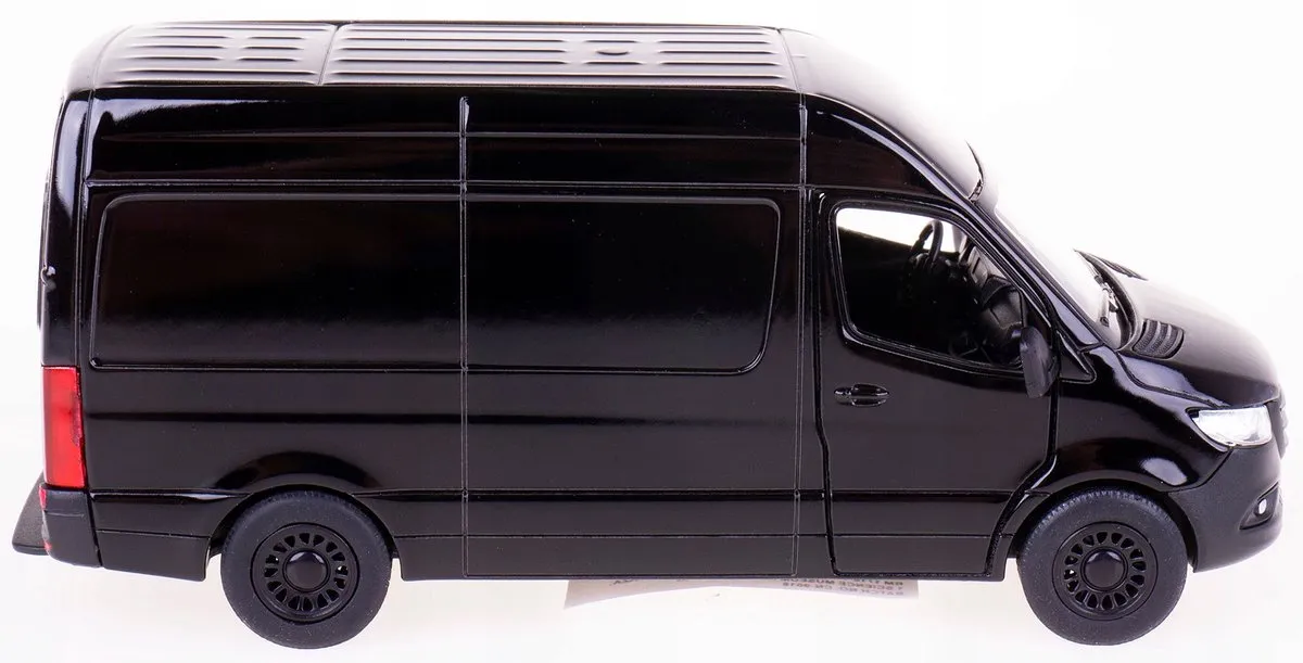 Mercedes-Benz Sprinter Modelauto 1:48 - Metaal Zwart