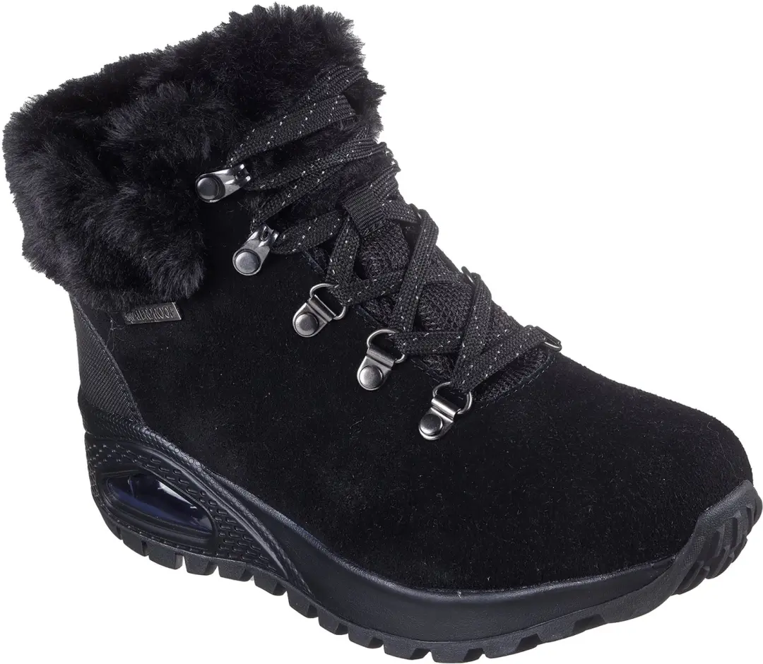Skechers Uno Rugged Moonlight Ridge Dames - 37 - Zwart - afbeelding 4 van 6