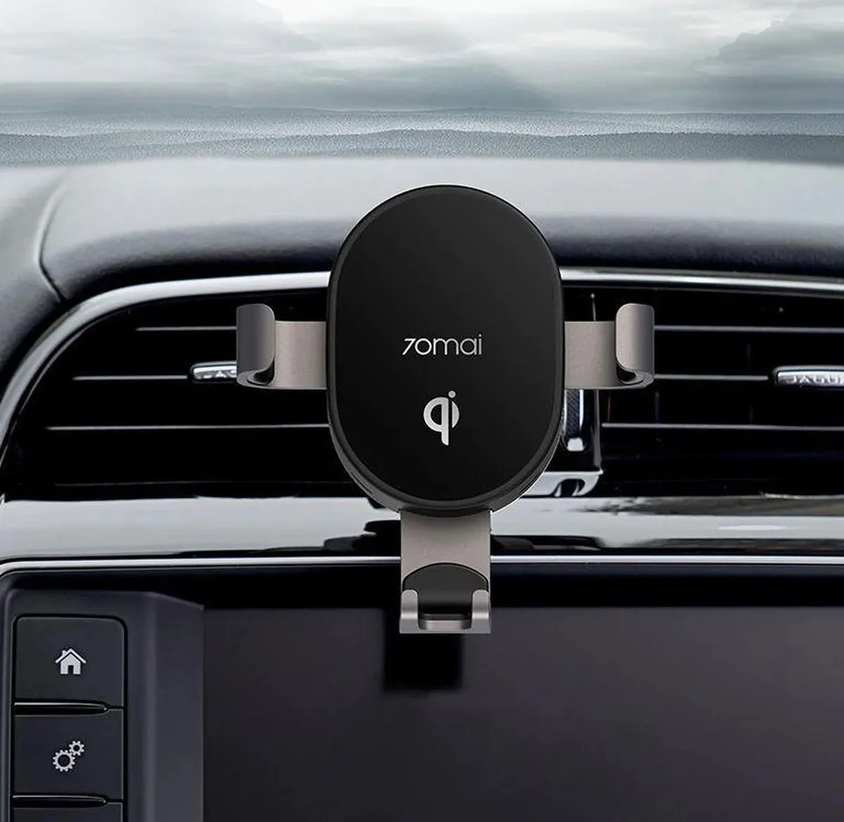 Xiaomi 70Mai Midrive CD02 Qi Auto Houder - 10W - Zwart - afbeelding 4 van 4