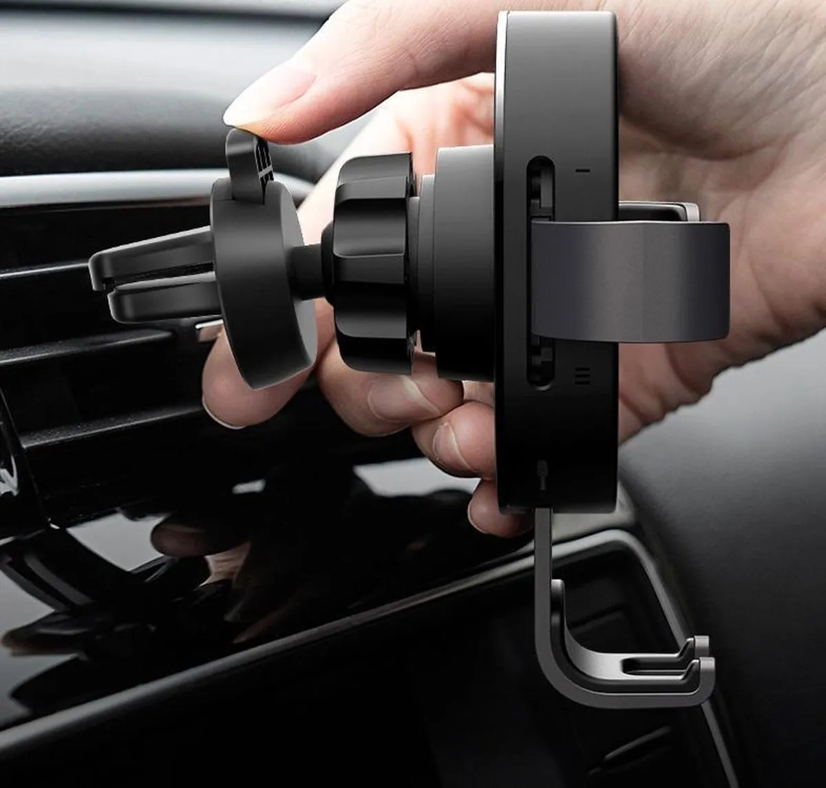 Xiaomi 70Mai Midrive CD02 Qi Auto Houder - 10W - Zwart - afbeelding 3 van 4