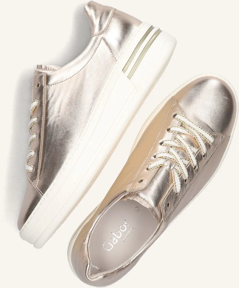Gabor 395 Dames Sneakers - Goud - afbeelding 5 van 6
