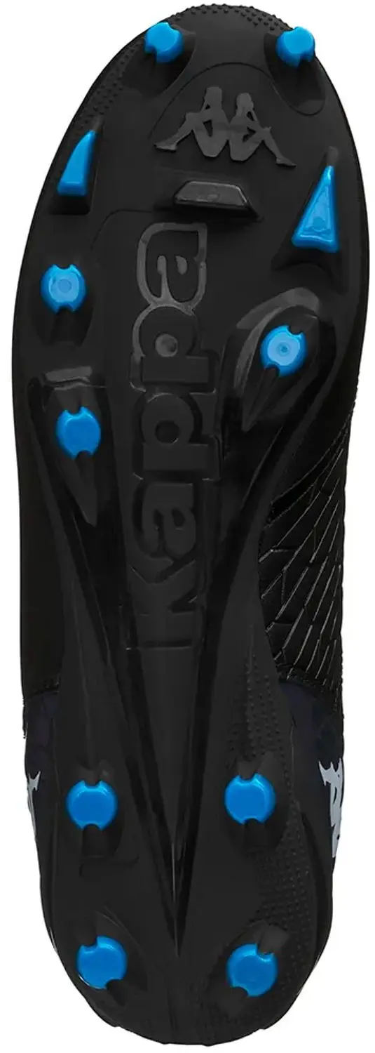 Kappa Kombat Player Base FG 341N4HW Voetbalschoenen - 43 - Zwart/Blauw - afbeelding 5 van 6