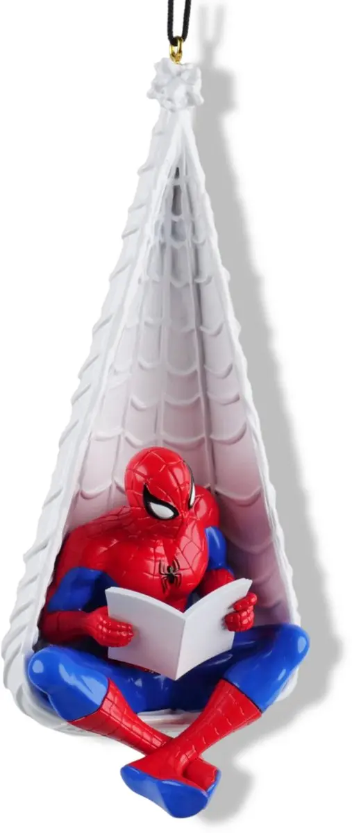Disney Spiderman 3D Kerstornament - 5,5x5x12cm - Multicolor - afbeelding 2 van 2