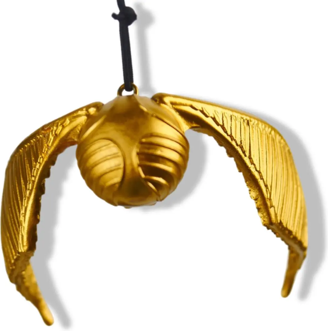Warner Bros. Harry Potter Gouden Snitch Kerstornament - 8x3x9cm - afbeelding 2 van 2