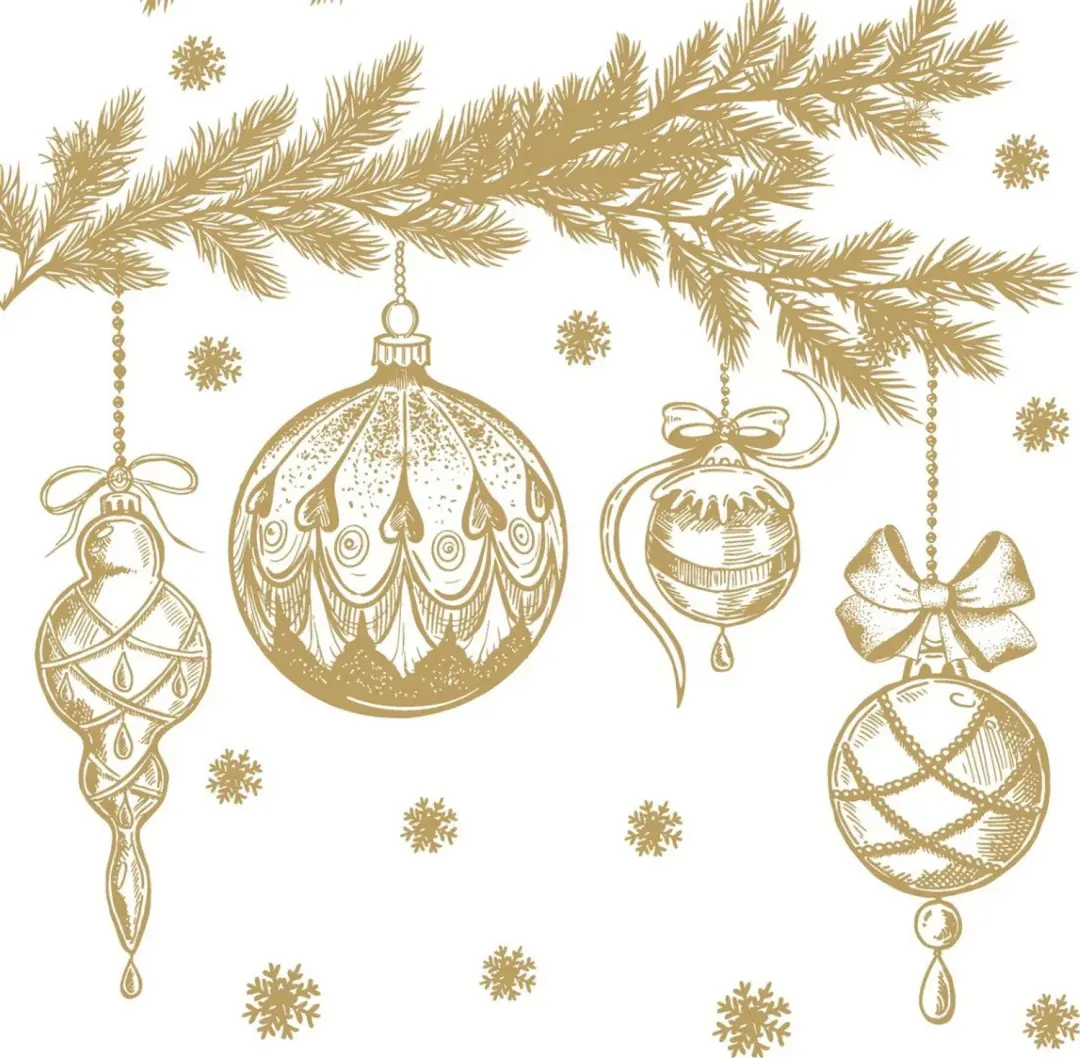 Servet l33b33 bauble symphony 20st Duni