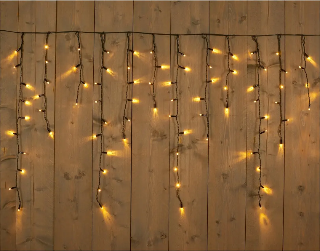 Anna's Collection CBD Connectable IJspegels Kerstverlichting 400x100cm