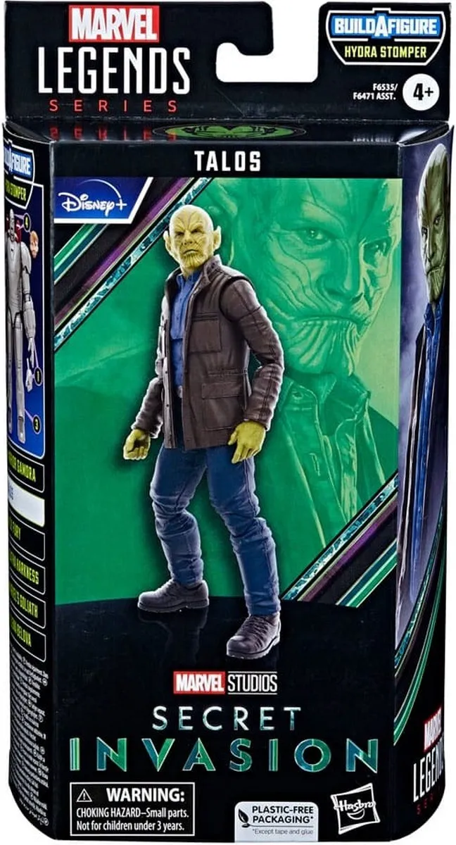 Marvel Legends Talos Actiefiguur - Hydra Stomper BAF 15cm - Multicolor - afbeelding 2 van 6