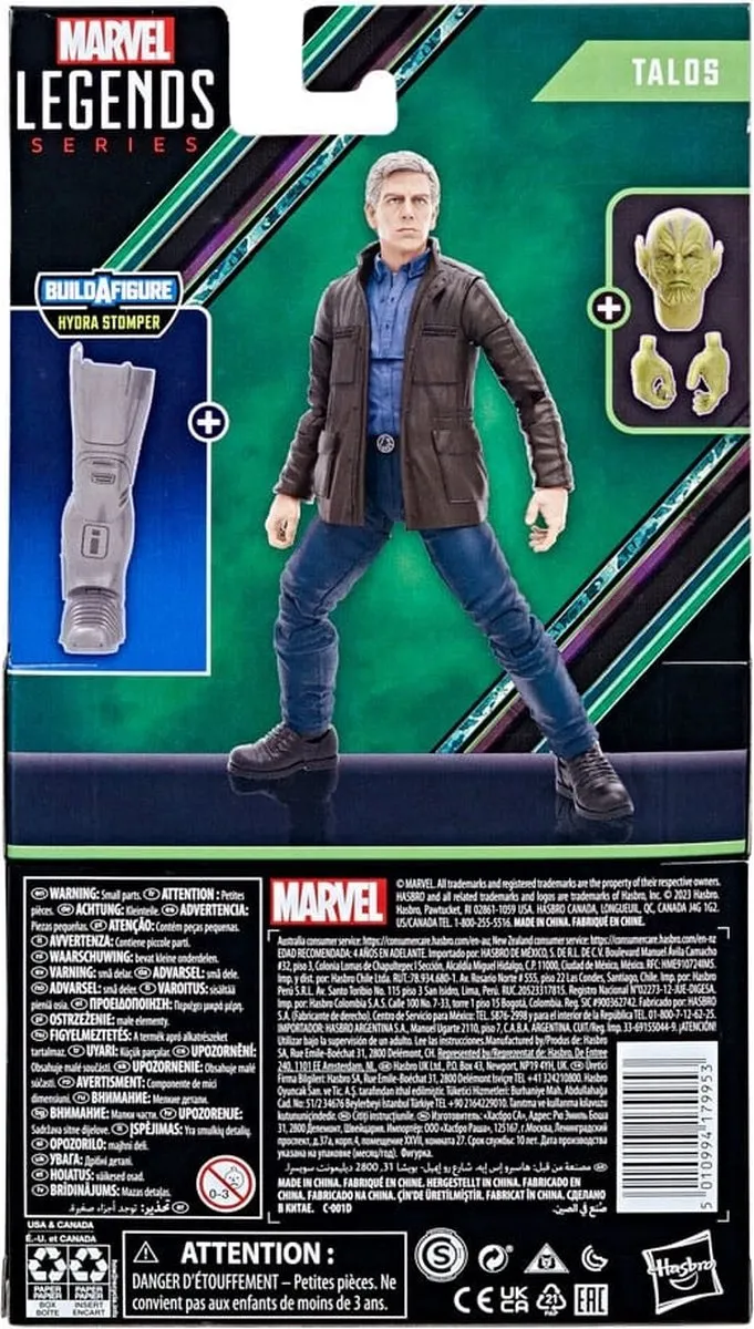Marvel Legends Talos Actiefiguur - Hydra Stomper BAF 15cm - Multicolor - afbeelding 3 van 6