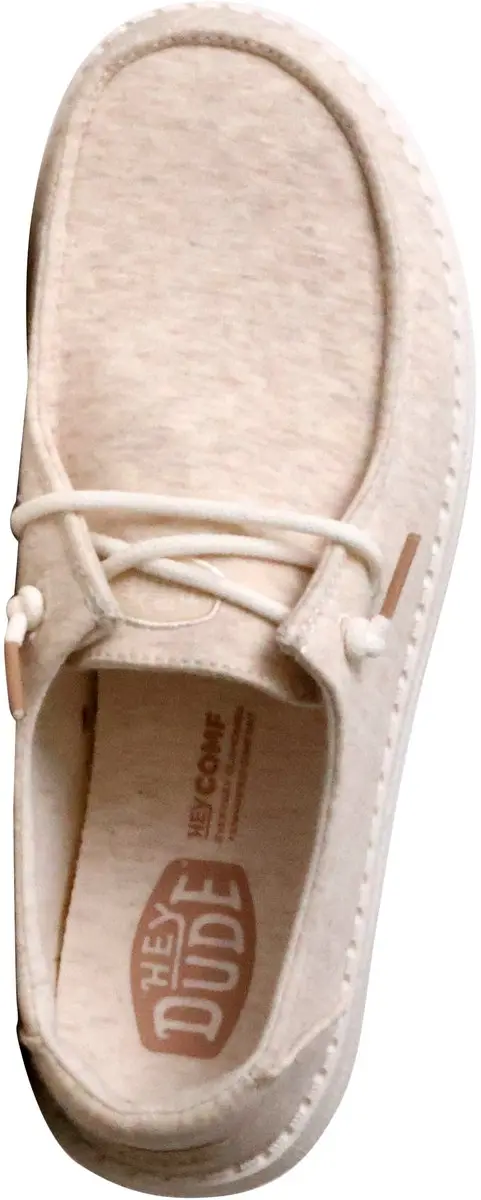 HEYDUDE Wendy Stretch Jersey Dames Instappers Beige 37
