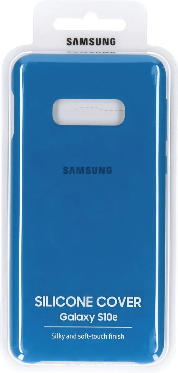 Samsung Silicone Cover Galaxy S10e - Blauw