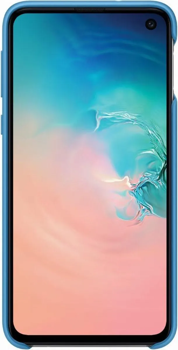 Samsung Silicone Cover Galaxy S10e - Blauw - afbeelding 6 van 6