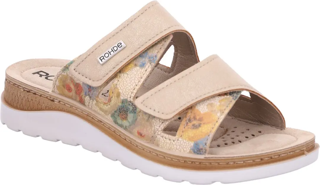 Rohde Slipper Dames 1302-14 - Beige - Maat 40 - afbeelding 5 van 5