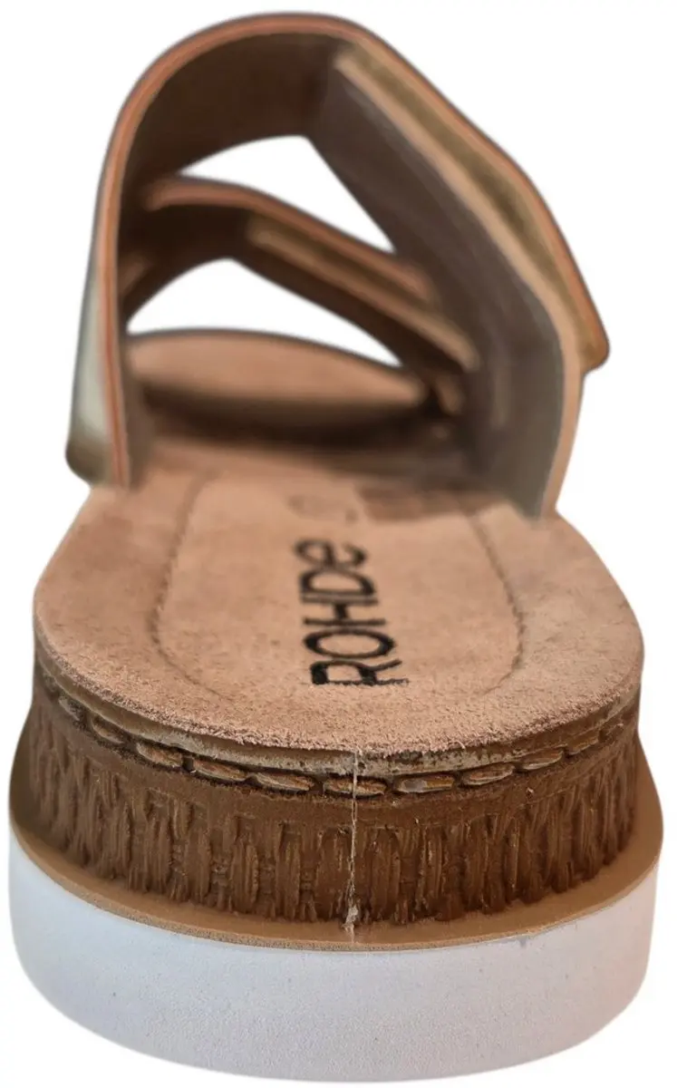 Rohde Slipper Dames 1302-14 - Beige - Maat 40 - afbeelding 3 van 5