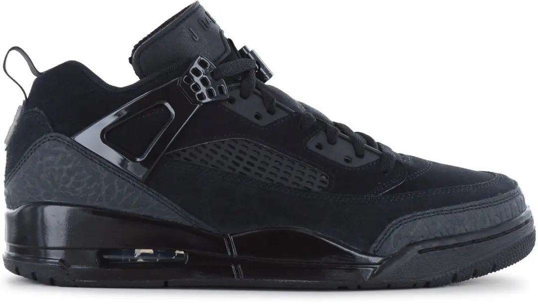 Jordan Spizike Low Heren Sneakers Zwart - afbeelding 6 van 6