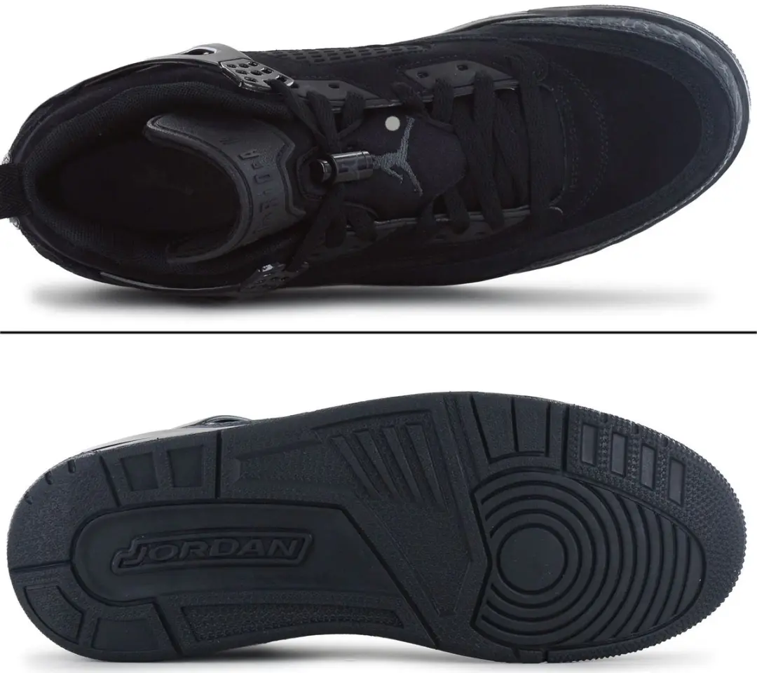 Jordan Spizike Low Heren Sneakers Zwart - afbeelding 5 van 6