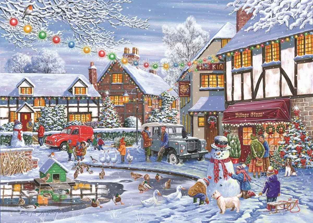 House Of Puzzles On Thin Ice Legpuzzel 1000 Stuks