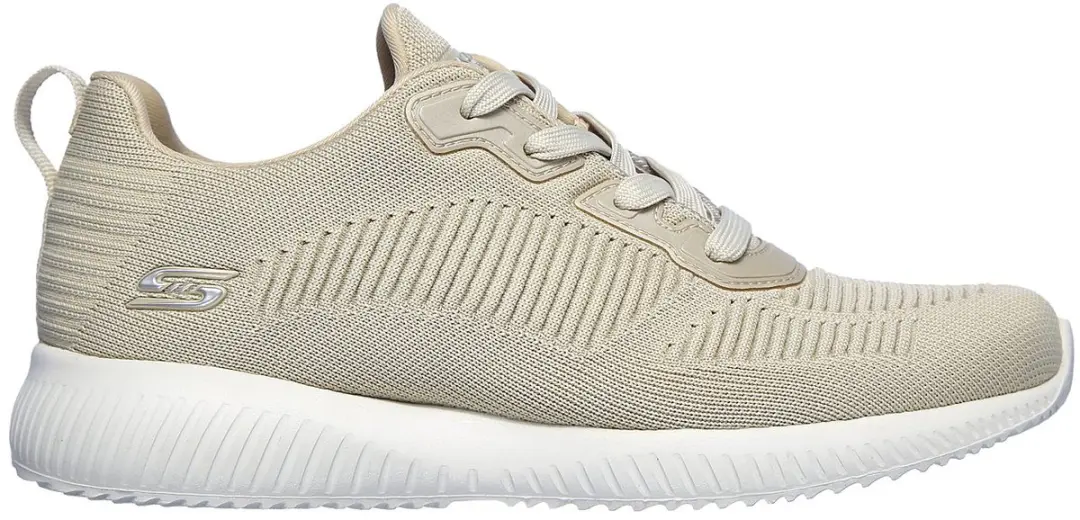 Skechers BOBS Squad Tough Talk Sneakers - Dames 35 - Beige - afbeelding 2 van 5