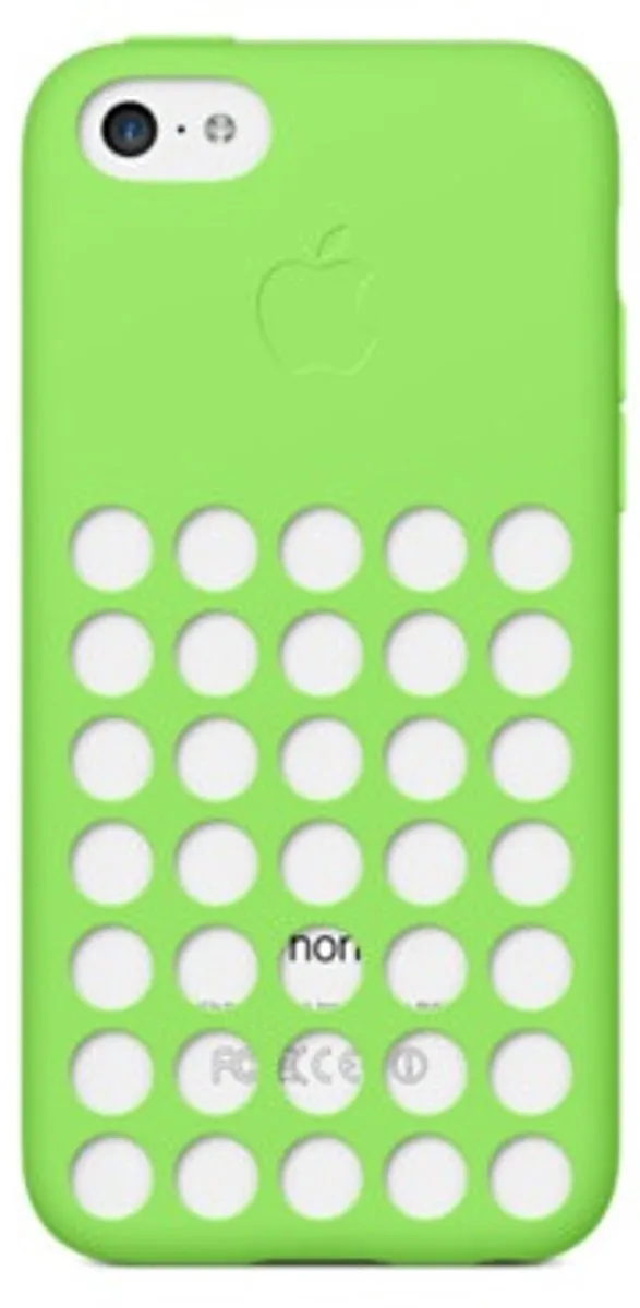 Apple iPhone 5C Siliconen Back Cover - Groen - MPN 27568