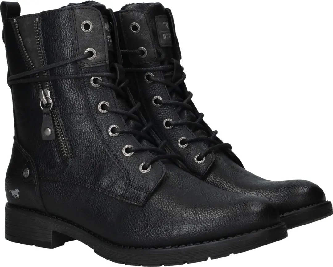 Mustang Veterboots Dames - Zwart 38 - afbeelding 4 van 4