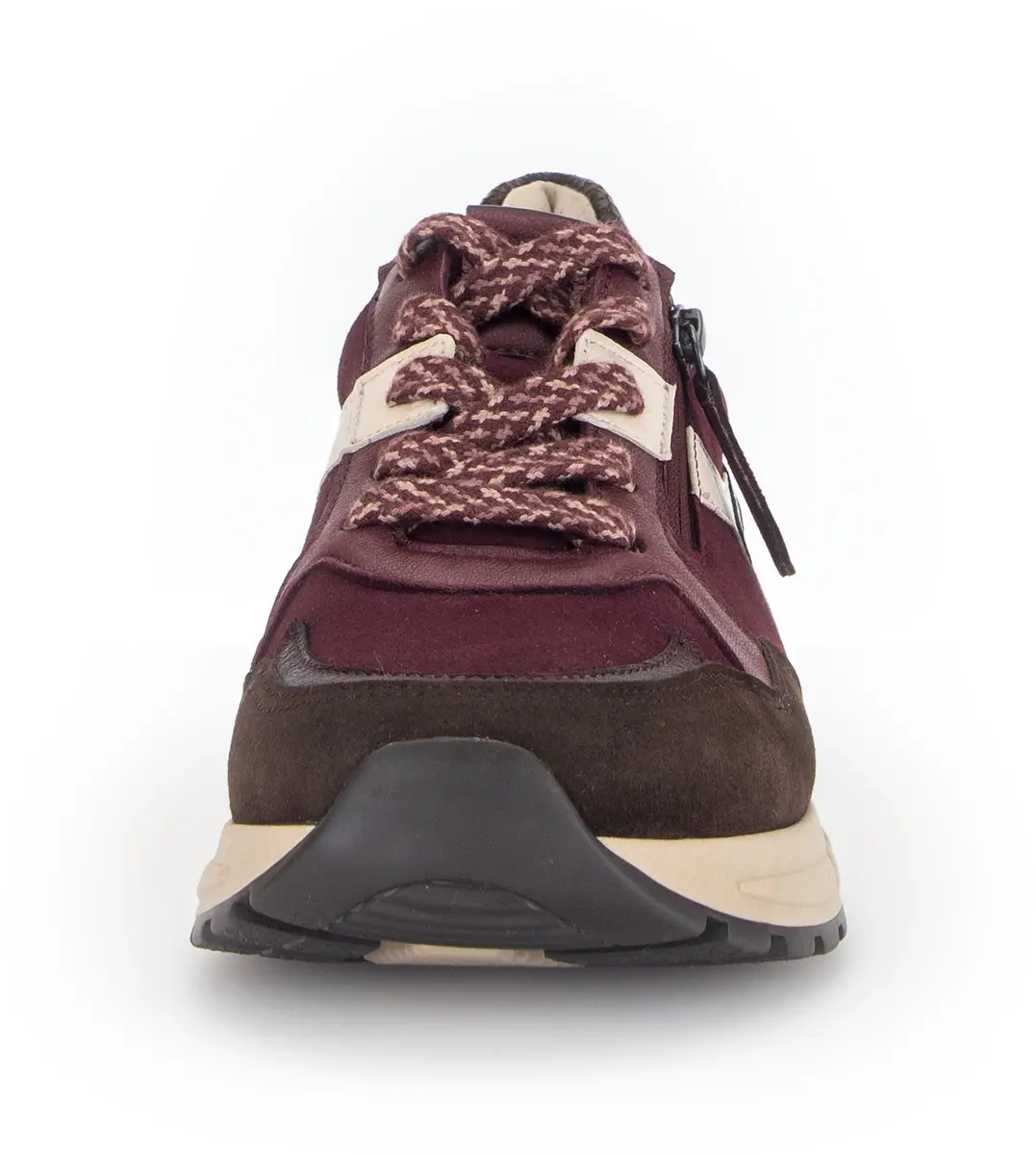 Gabor 102410 Sneakers - Bordeauxrood Suede - Maat 38.5 - afbeelding 3 van 6
