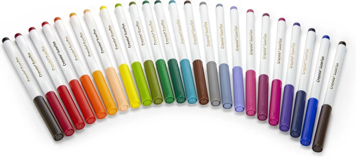 Crayola Viltstiften Superpunt - 24 Kleuren