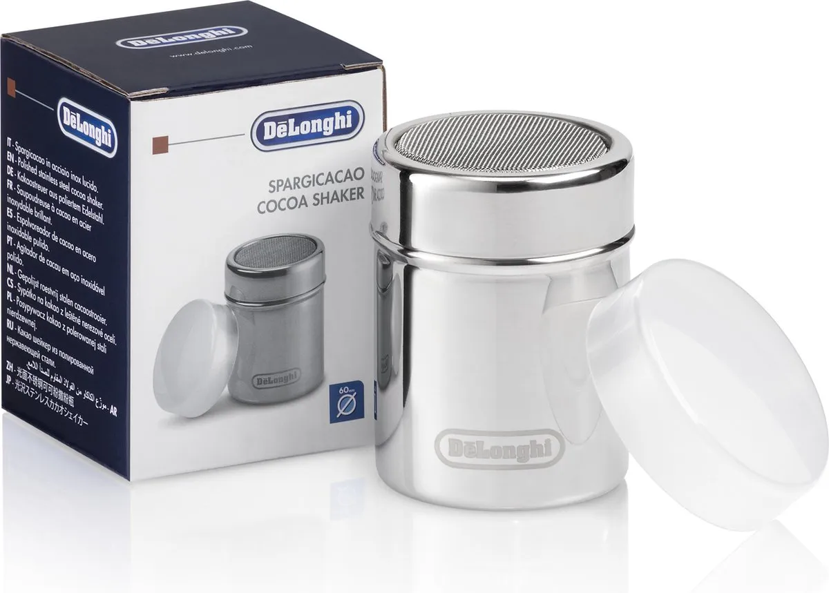 De'Longhi 5532125400 Cacao Strooier - RVS
