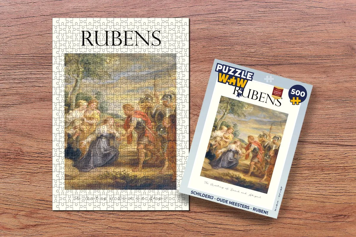 PuzzleWow Rubens Oude Meesters Legpuzzel 500 Stuks - Multicolor