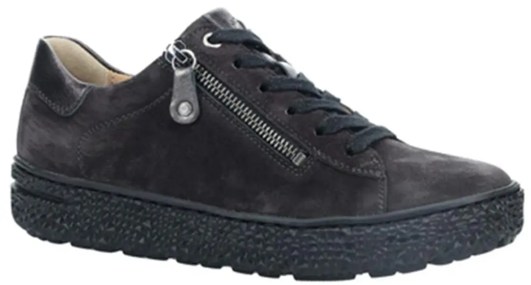 Hartjes Phil Sneakers - Suede - Dames - Grijs - Maat 37,5 - afbeelding 5 van 5