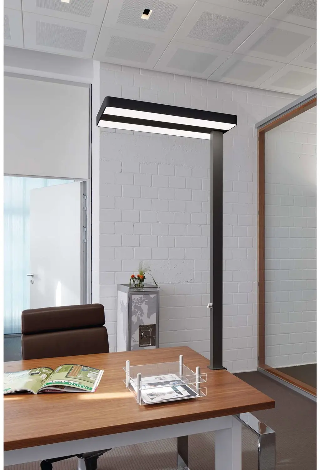 MAUL Javal LED Bureaulamp 34W - Zwart - afbeelding 3 van 6
