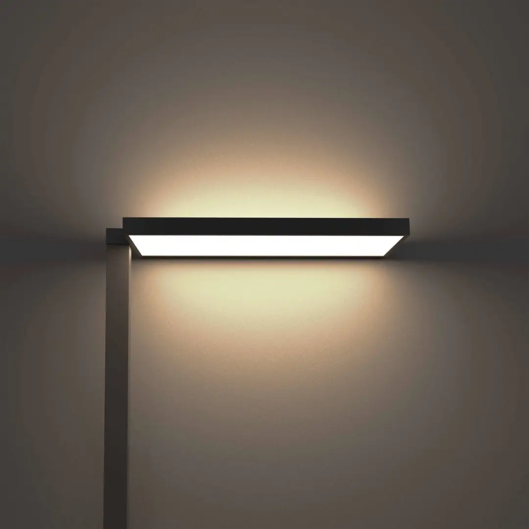 MAUL Vloerlamp MAULjura LED 16W - 121cm Zilver - afbeelding 5 van 6