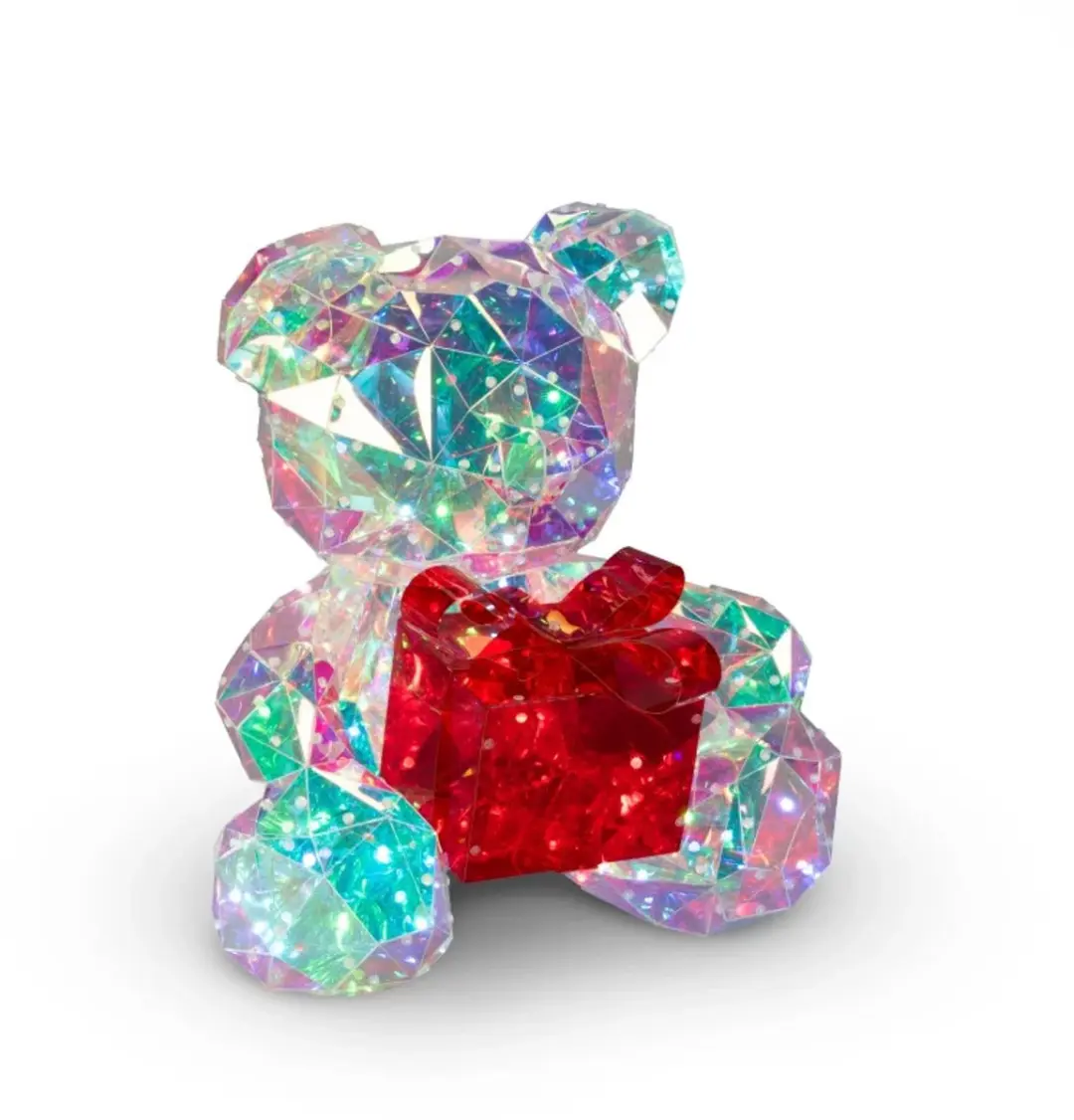 Konstsmide LED 3D Teddybeer - Iriserend - Wit licht - afbeelding 2 van 6