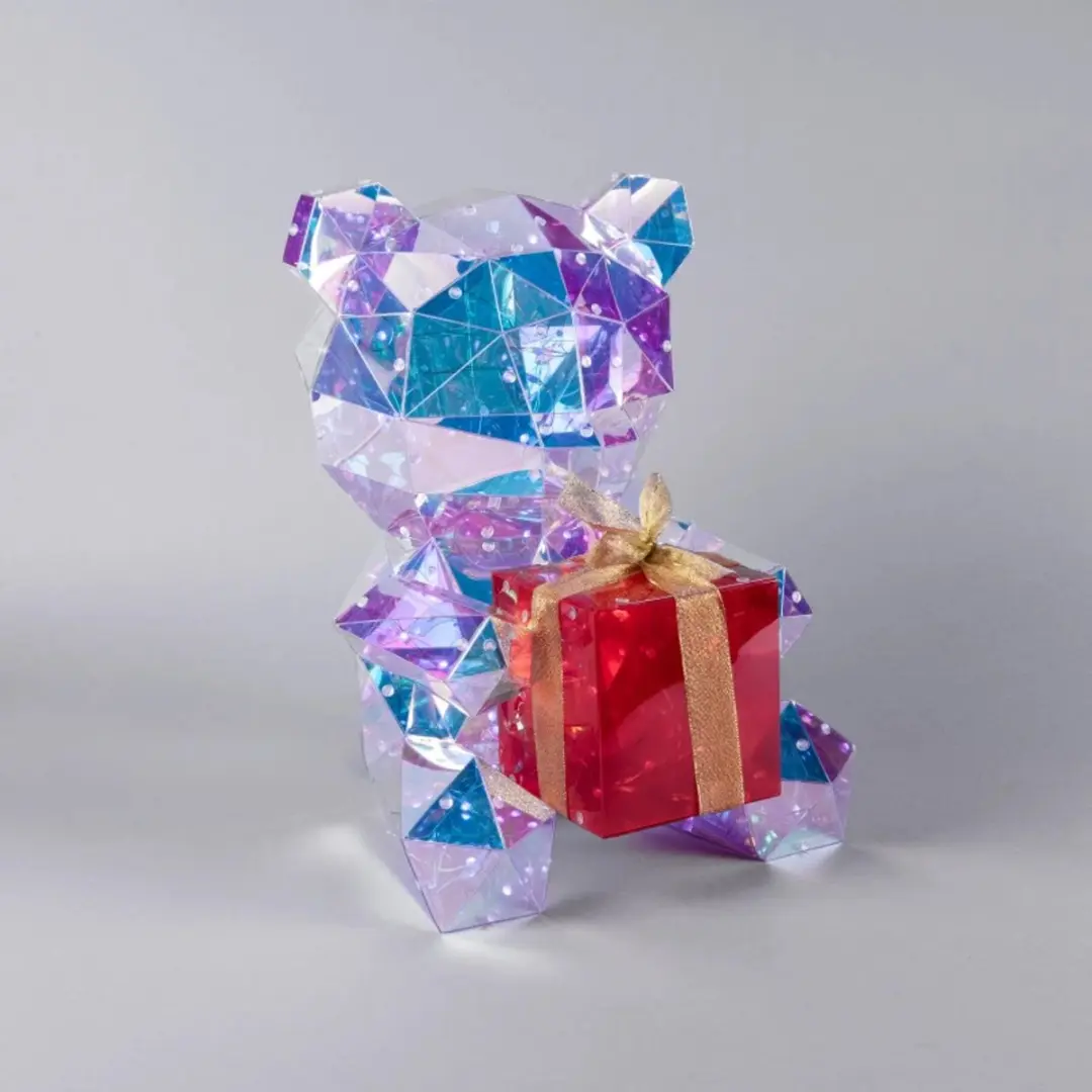 Konstsmide LED 3D Teddybeer - Iriserend - Wit licht - afbeelding 6 van 6