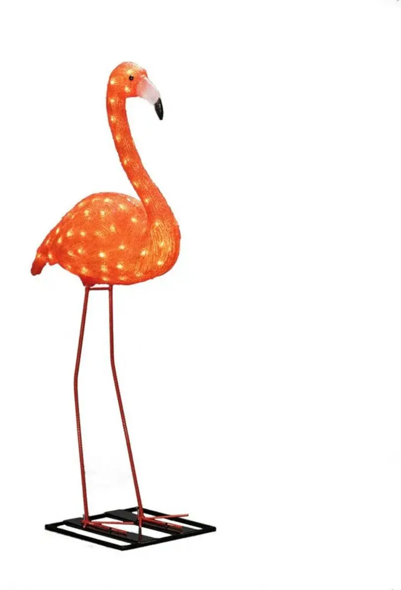 Konstsmide Flamingo 6273 Lichtdecoratie 110cm - 96 LED - 24V - Oranje - afbeelding 5 van 6