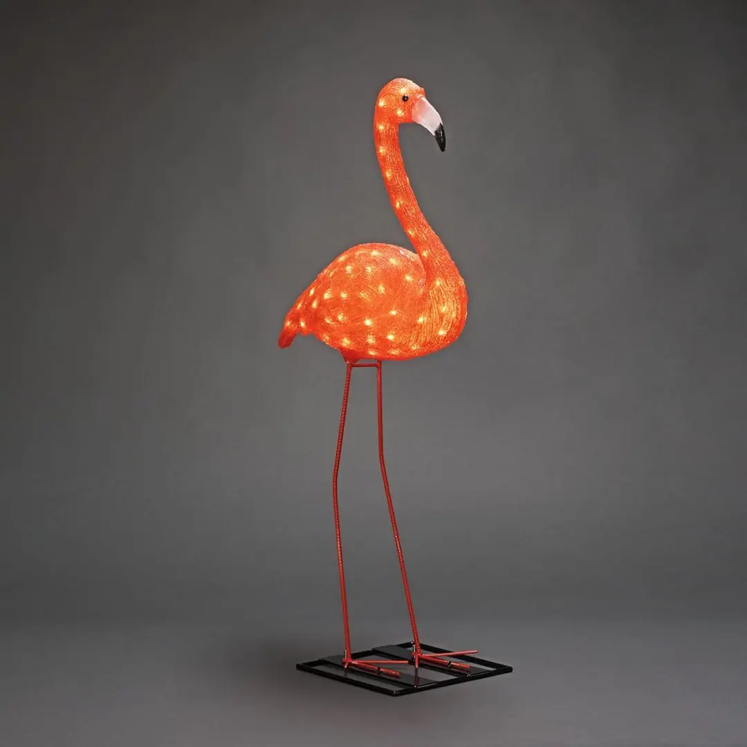 Konstsmide Flamingo 6273 Lichtdecoratie 110cm - 96 LED - 24V - Oranje - afbeelding 6 van 6