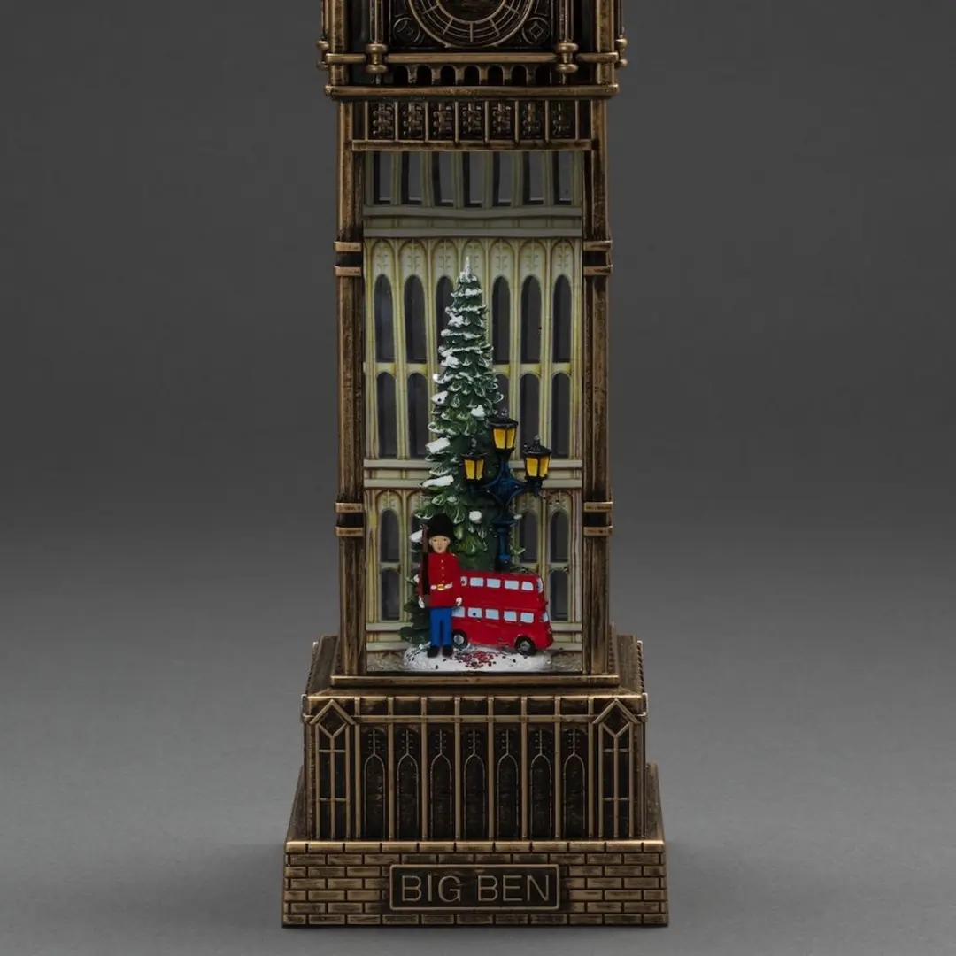 Konstsmide Big Ben Kerstlantaarn 38cm - USB & Batterij - Timer - afbeelding 3 van 6