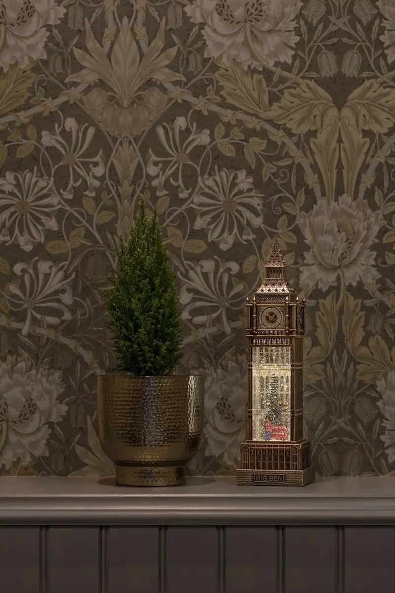 Konstsmide Big Ben Kerstlantaarn 38cm - USB & Batterij - Timer - afbeelding 5 van 6