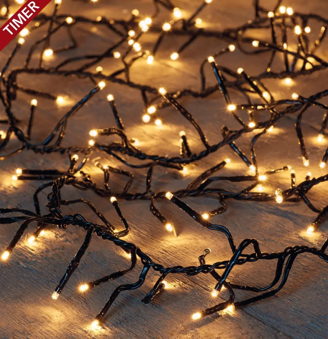 Anna's Collection LED Kerstboomcluster 1536 Warm Wit