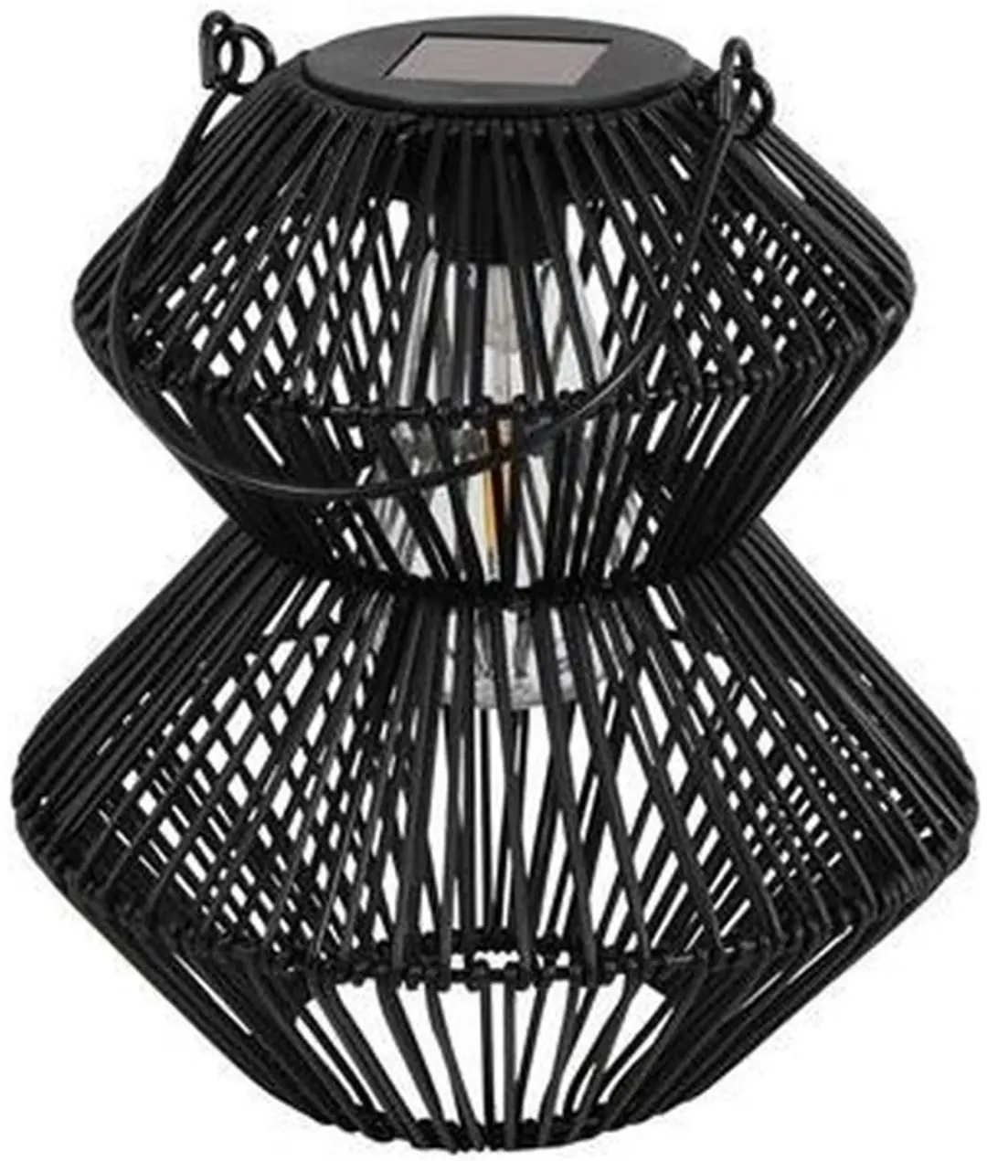 Countryfield solar lantaarn zwart