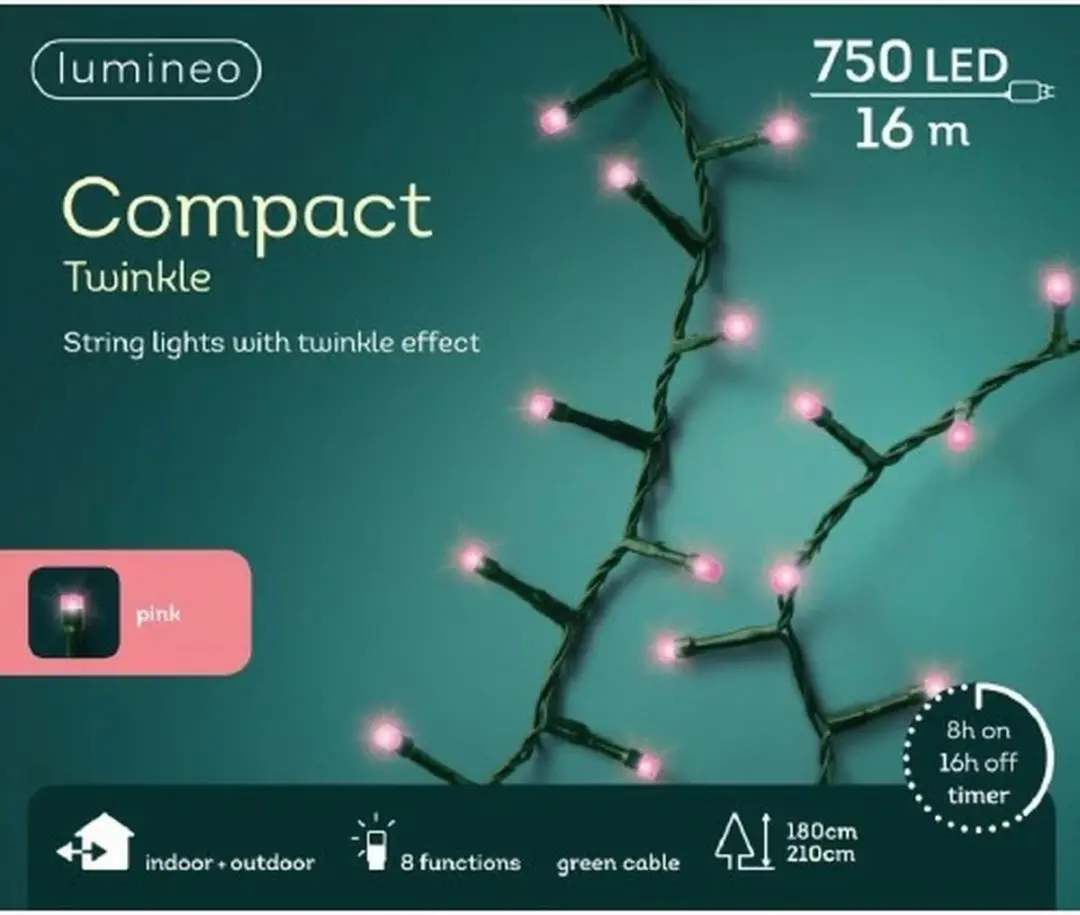 Lumineo Tw.L1600 CM-750L LED Verlichting - Multicolour - Groen snoer - afbeelding 4 van 5