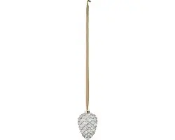 Lumineo Dennenappel Micro LED Binnenverlichting 15-H21cm - Extra Warm Wit - afbeelding 2 van 2
