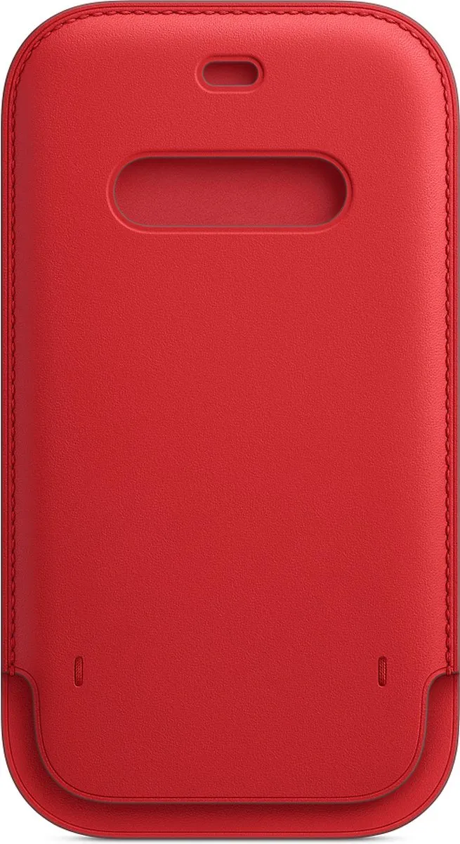 Apple Leren Hoesje MagSafe iPhone 12/Pro - Scarlet Red - MHYE3ZM/A
