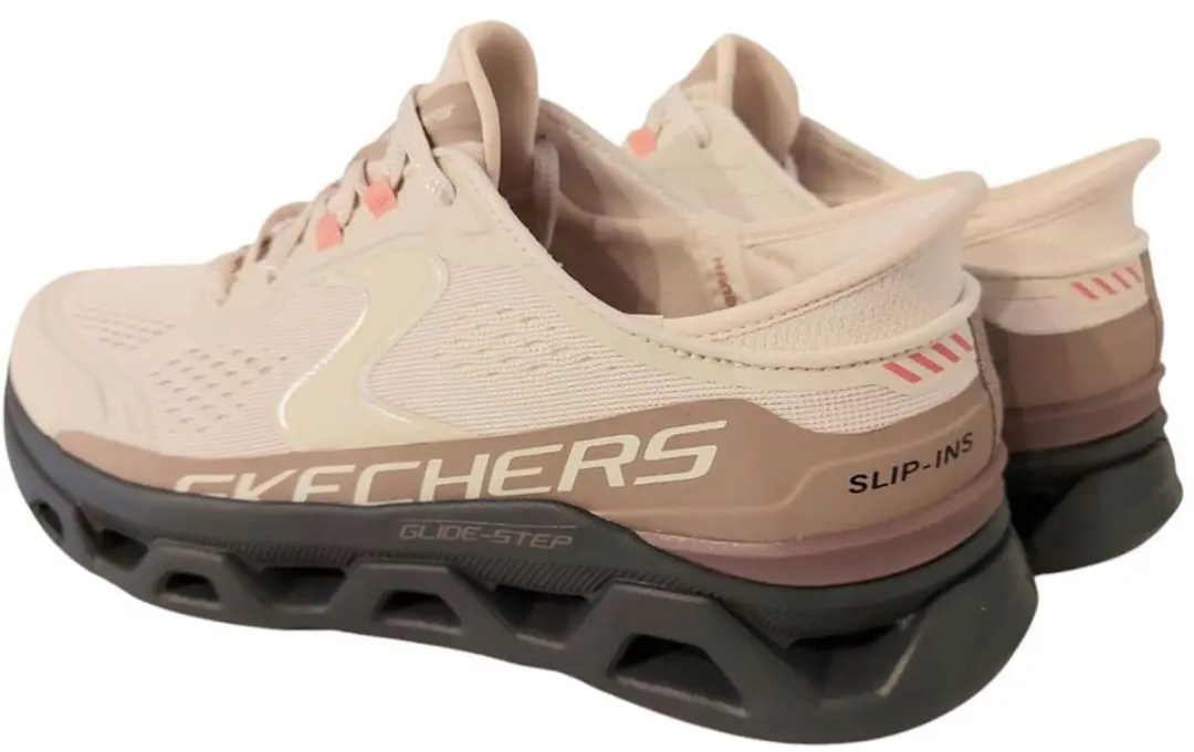 Skechers Instapper Glide Step Altus 150510 Mocassins - Wit/Grijs - afbeelding 5 van 6