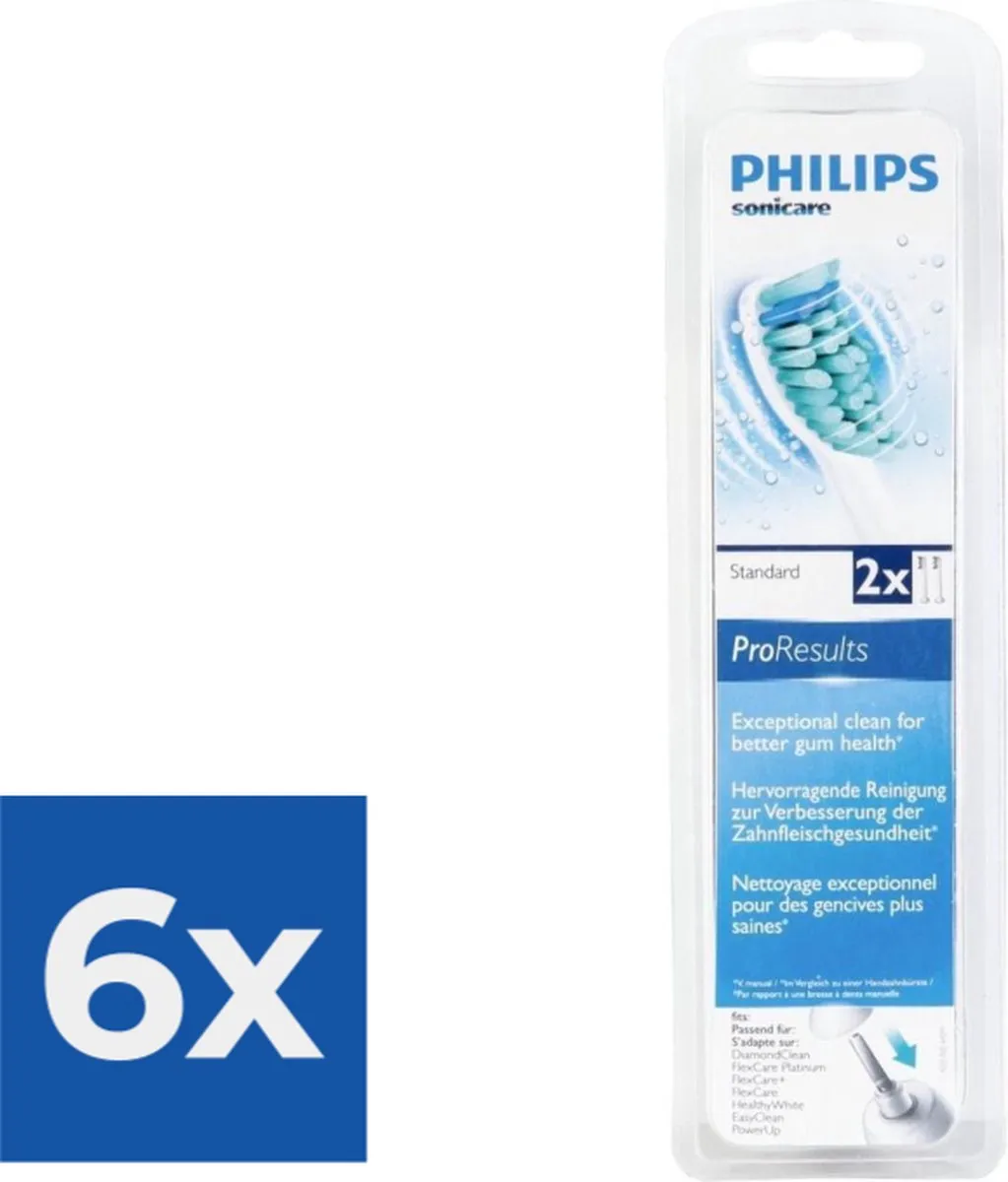 Philips Sonicare ProResults HX6012/07 Opzetborstels