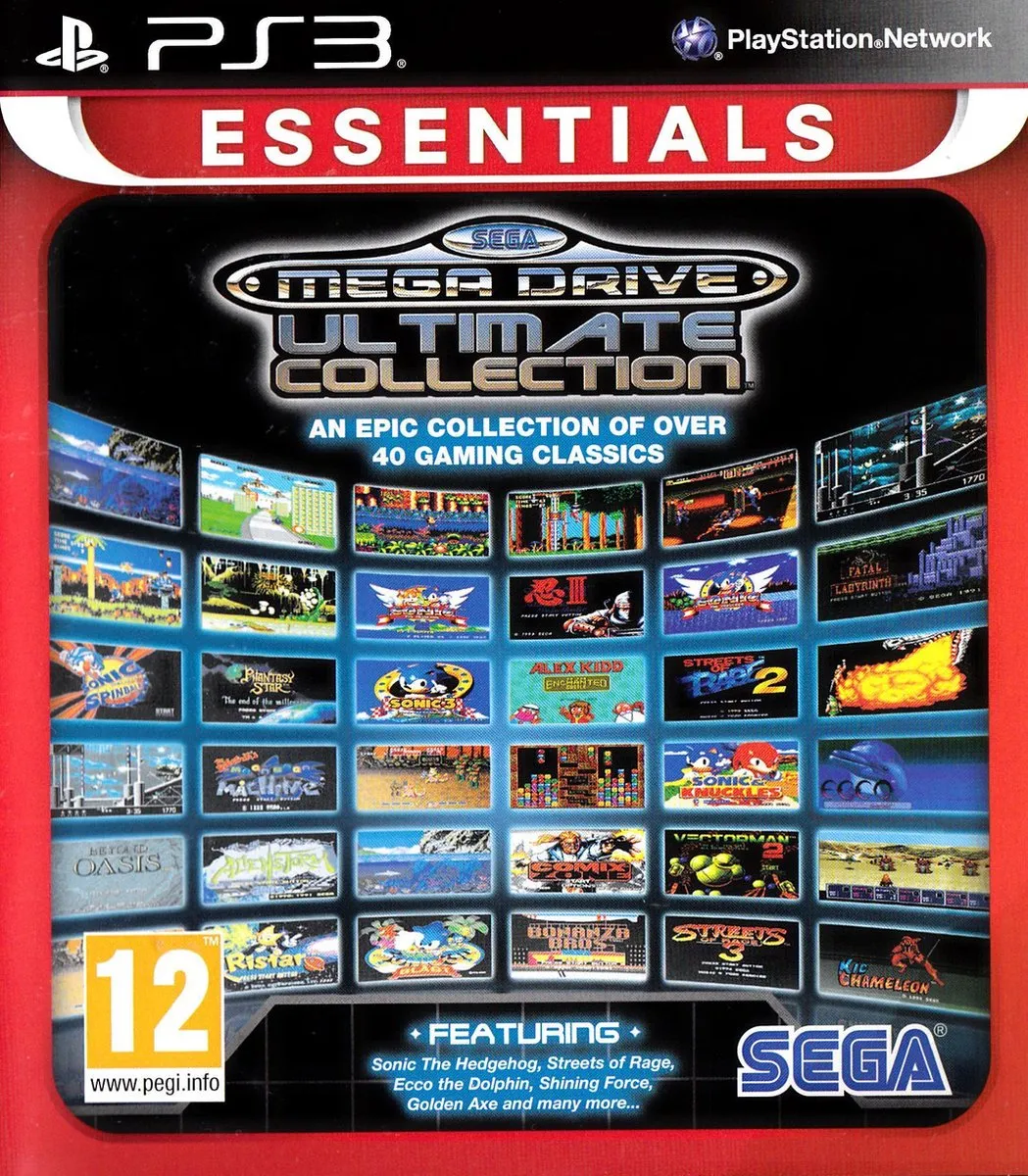 Sega Mega Drive Ultimate Collection Essentials Edition