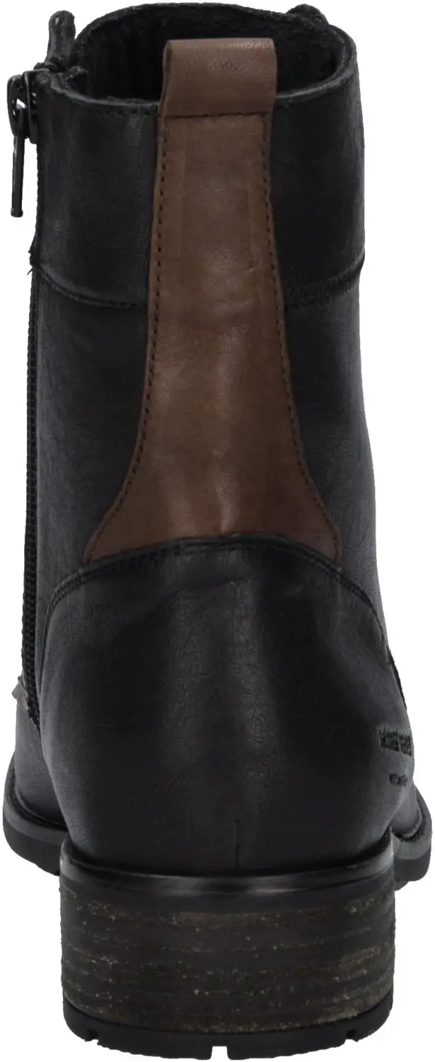 Josef Seibel Kate 07 Dames Veterboot - Zwart/Combi - Maat 40 - afbeelding 6 van 6