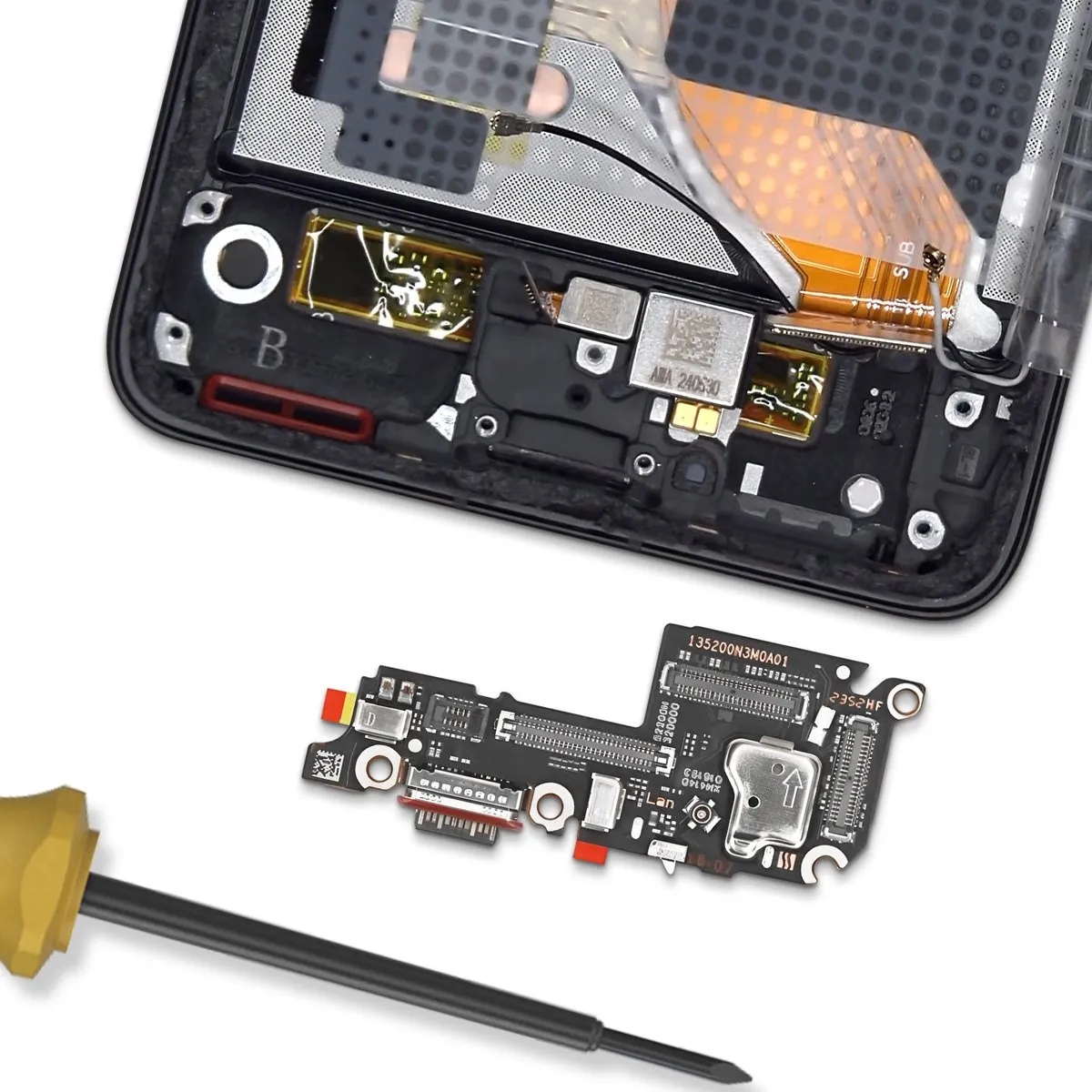 Xiaomi 14 USB-C Oplaadconnector & SIM-lezer